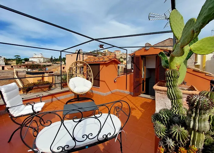 Treasurerome Spanish Steps Penthouse Apartament Rzym