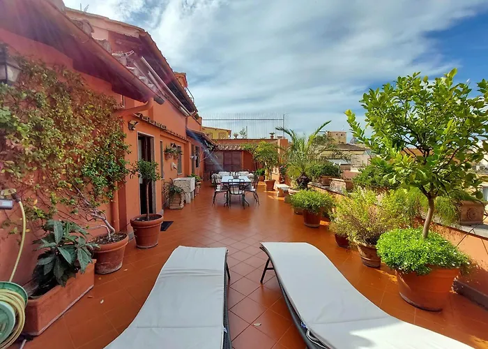 Apartament Treasurerome Spanish Steps Penthouse Rzym
