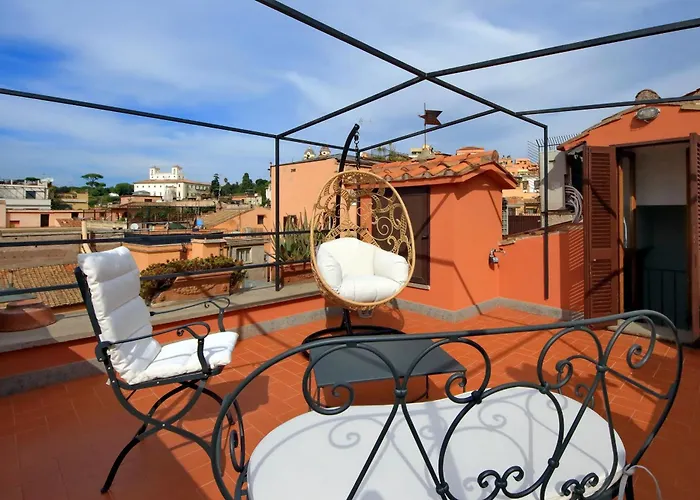 Treasurerome Spanish Steps Penthouse Apartament Rzym