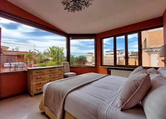 Treasurerome Spanish Steps Penthouse Apartament Rzym